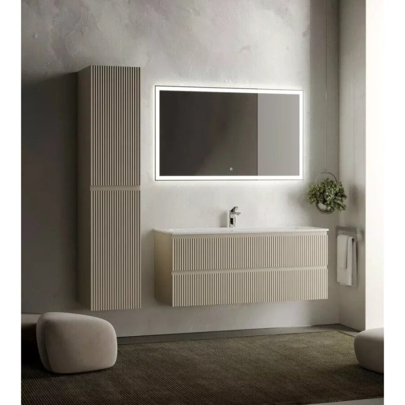 Тумба под раковину Sancos Snob R 120 см подвесная, Beige Soft, SNR120CE