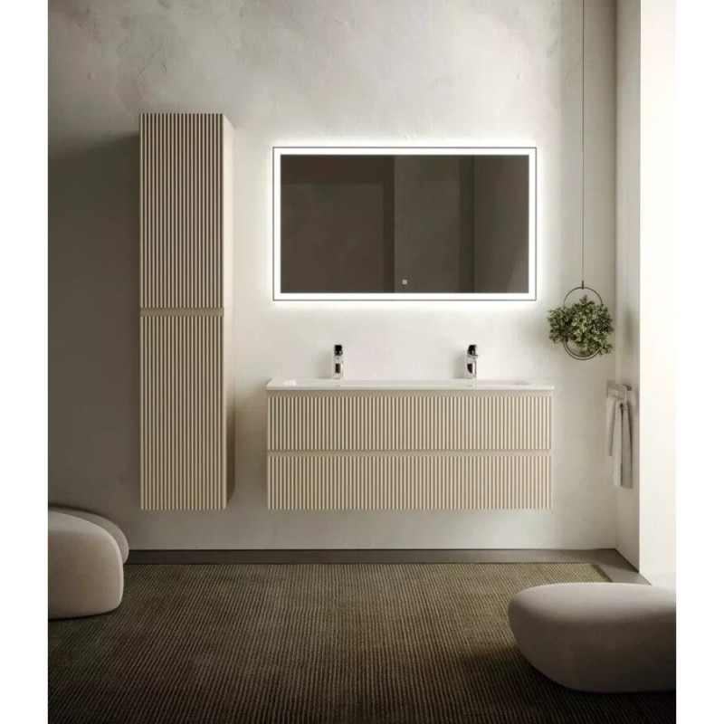 Тумба под раковину Sancos Snob R 120 см подвесная, Beige Soft, SNR120CE
