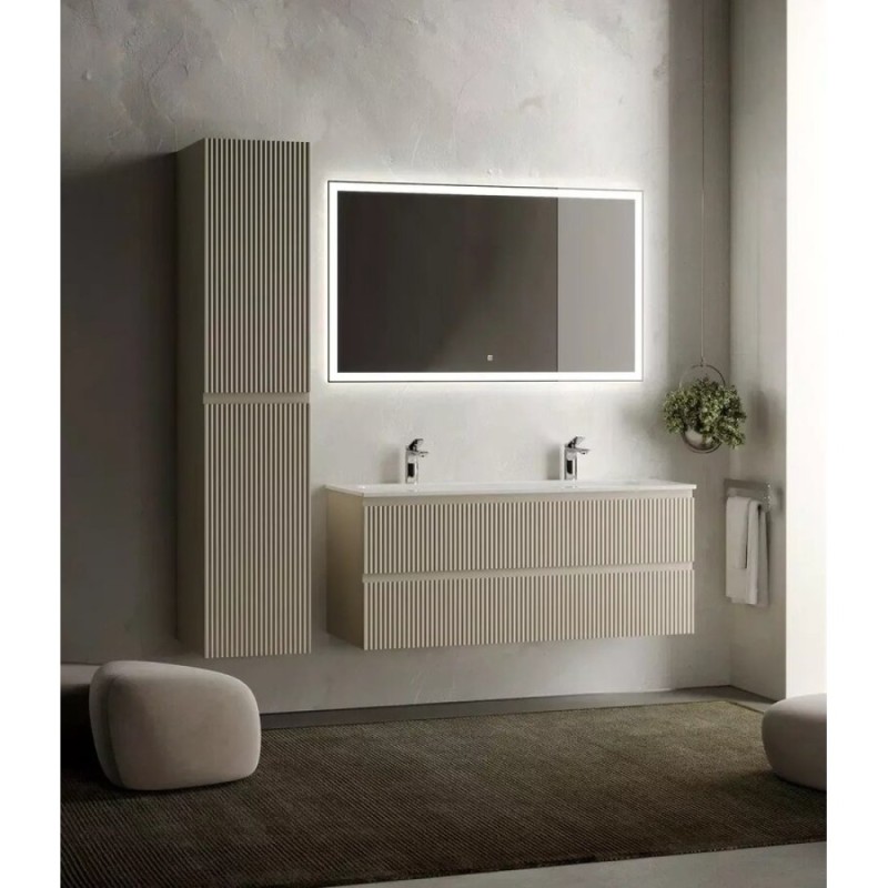 Тумба под раковину Sancos Snob R 120 см подвесная, Beige Soft, SNR120CE