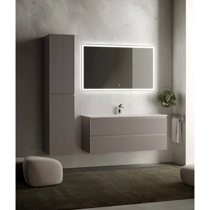 Тумба под раковину Sancos Snob R 120 см подвесная, Doha Soft, SNR120SM