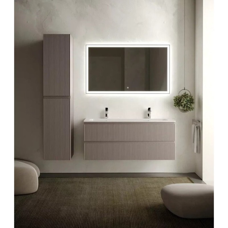 Тумба под раковину Sancos Snob R 120 см подвесная, Doha Soft, SNR120SM