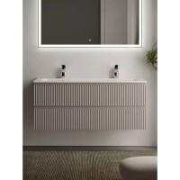 Тумба под раковину Sancos Snob R 120 см подвесная, Doha Soft, SNR120SM