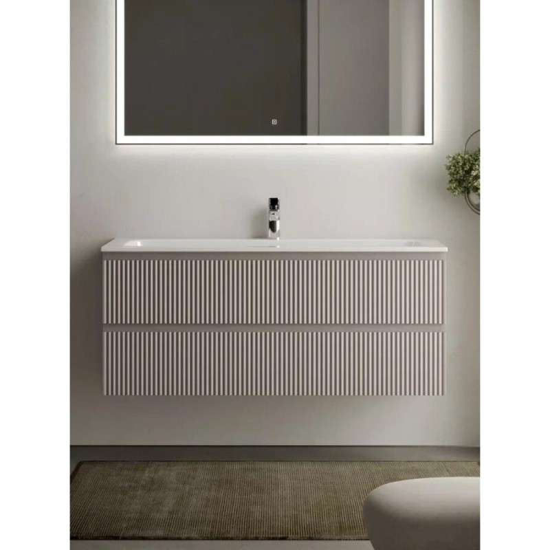 Тумба под раковину Sancos Snob R 120 см подвесная, Doha Soft, SNR120SM