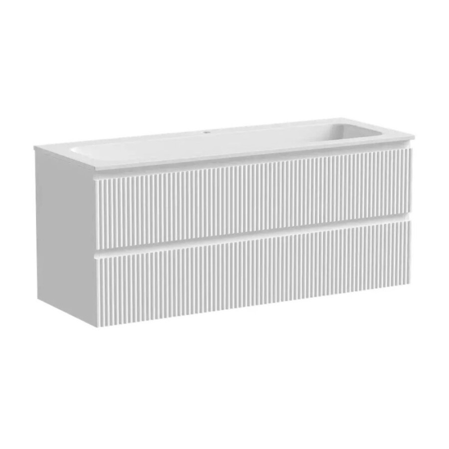 Тумба под раковину Sancos Snob R 120 см подвесная, Bianco, SNR120W