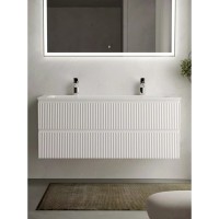 Тумба под раковину Sancos Snob R 120 см подвесная, Bianco, SNR120W