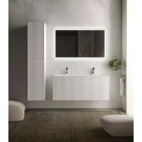 Тумба под раковину Sancos Snob R 120 см подвесная, Bianco, SNR120W