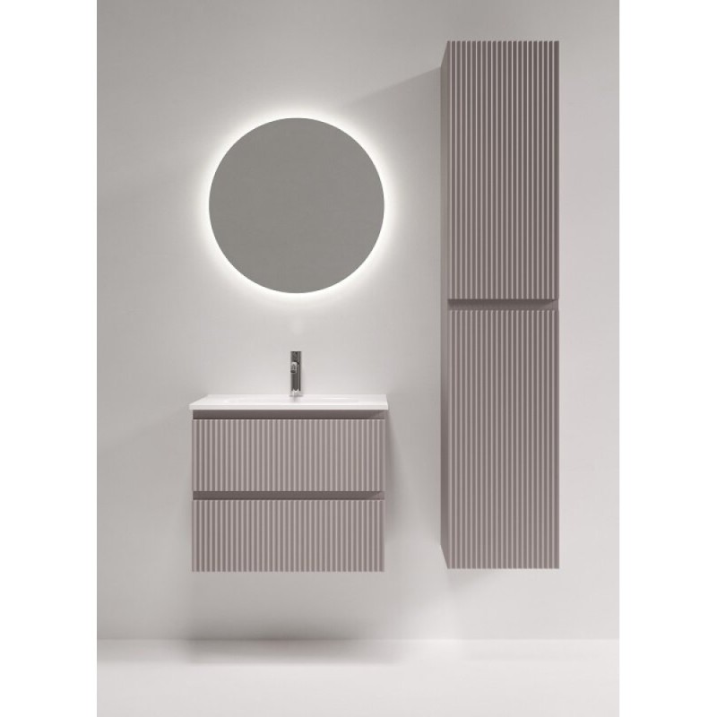 Тумба под раковину Sancos Snob R SNR60/39SM, 60 см, подвесная, Doha Soft