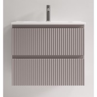 Тумба под раковину Sancos Snob R SNR60/39SM, 60 см, подвесная, Doha Soft