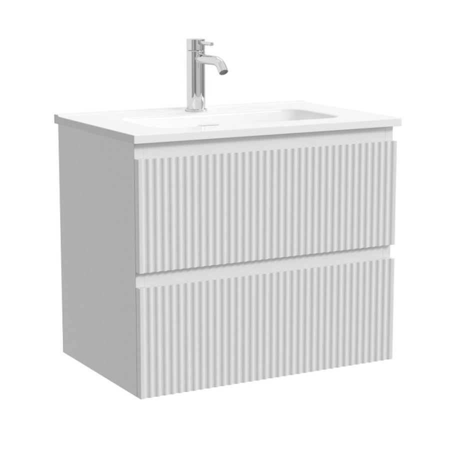 Тумба под раковину Sancos Snob R SNR60/39W, 60 см, подвесная, Bianco
