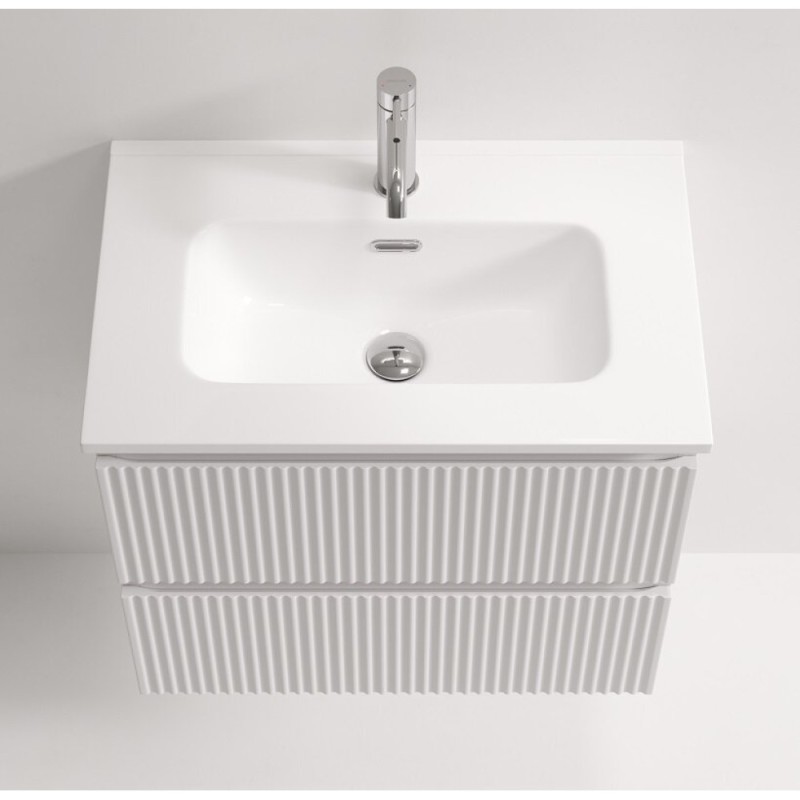 Тумба под раковину Sancos Snob R SNR60/39W, 60 см, подвесная, Bianco