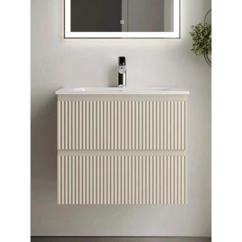 Тумба под раковину Sancos Snob R 60 см подвесная, Beige Soft, SNR60CE