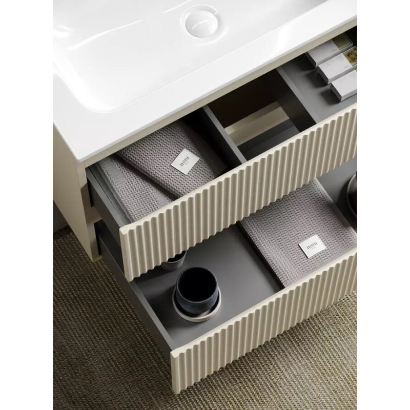 Тумба под раковину Sancos Snob R 60 см подвесная, Beige Soft, SNR60CE