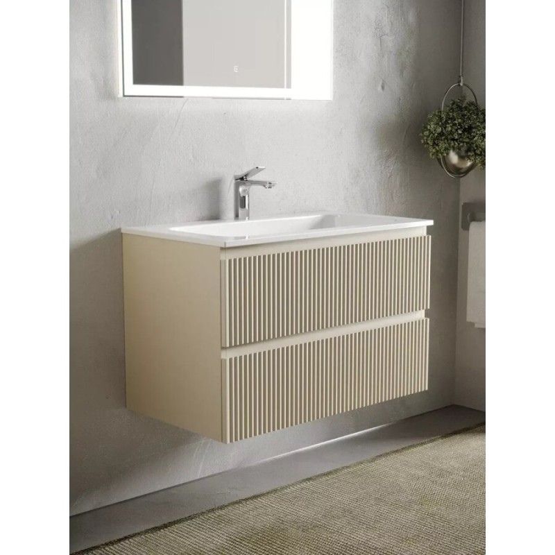 Тумба под раковину Sancos Snob R 60 см подвесная, Beige Soft, SNR60CE