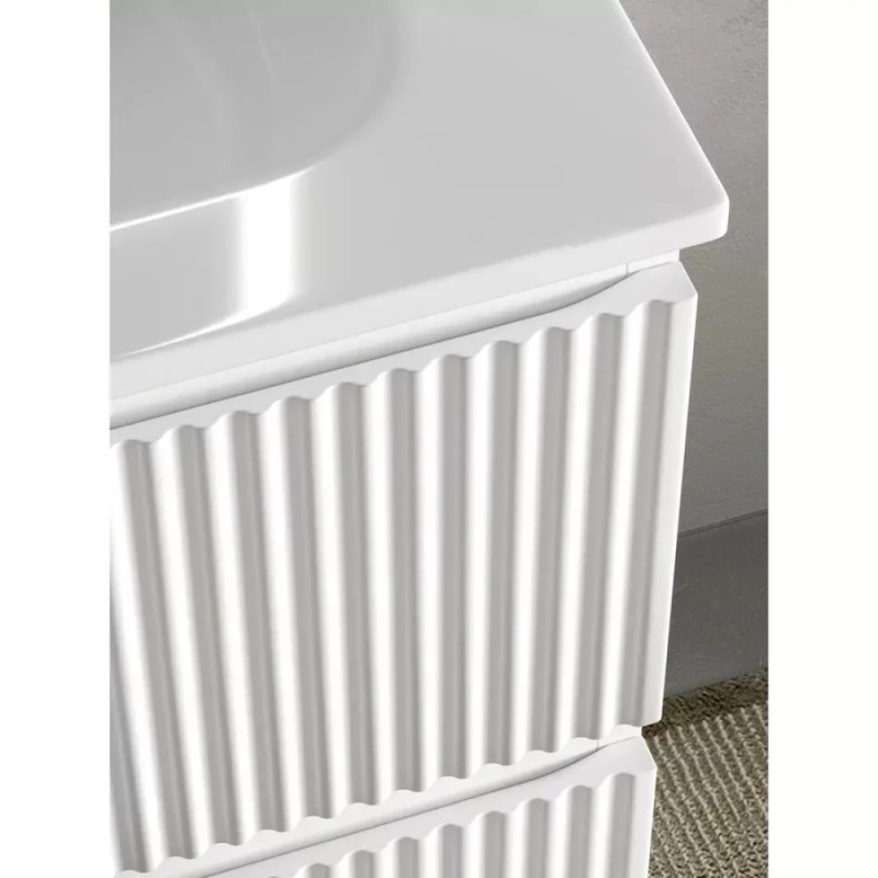 Тумба под раковину Sancos Snob R SNR60W 60 см подвесная, Bianco