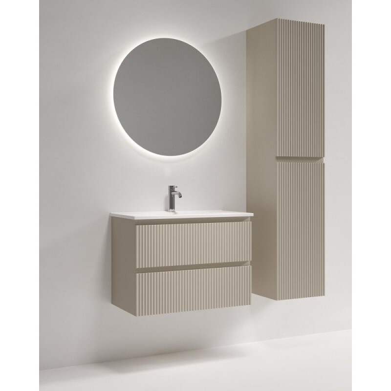 Тумба под раковину Sancos Snob R SNR70/39CE, 70 см, подвесная, Beige Soft