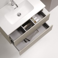 Тумба под раковину Sancos Snob R SNR70/39CE, 70 см, подвесная, Beige Soft