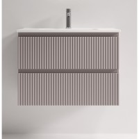 Тумба под раковину Sancos Snob R SNR70/39SM, 70 см, подвесная, Doha Soft