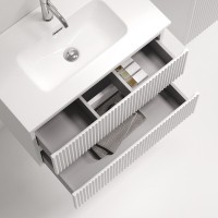 Тумба под раковину Sancos Snob R SNR70/39W, 70 см, подвесная, Bianco