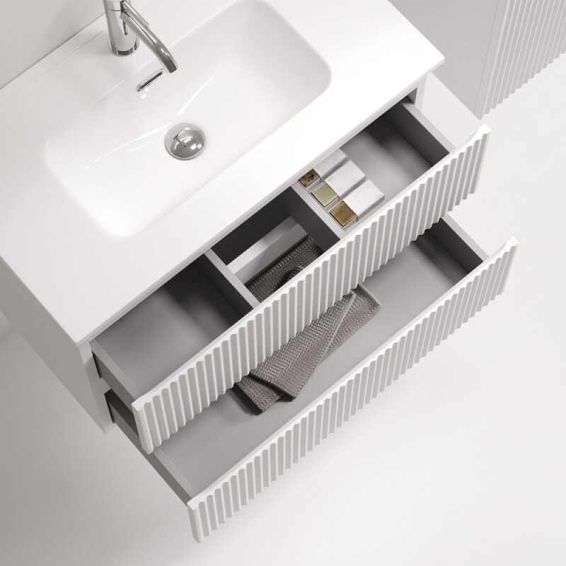 Тумба под раковину Sancos Snob R SNR70/39W, 70 см, подвесная, Bianco
