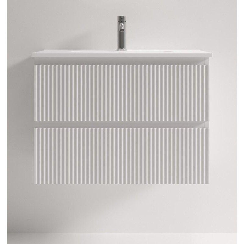 Тумба под раковину Sancos Snob R SNR70/39W, 70 см, подвесная, Bianco