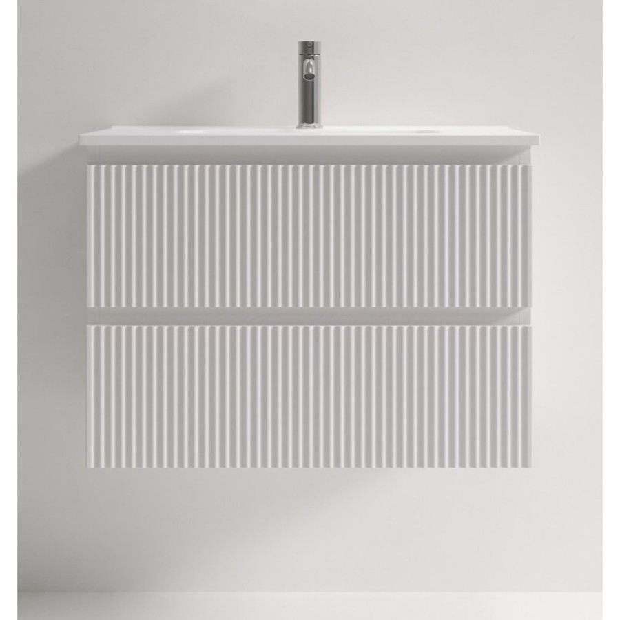 Тумба под раковину Sancos Snob R SNR70/39W, 70 см, подвесная, Bianco