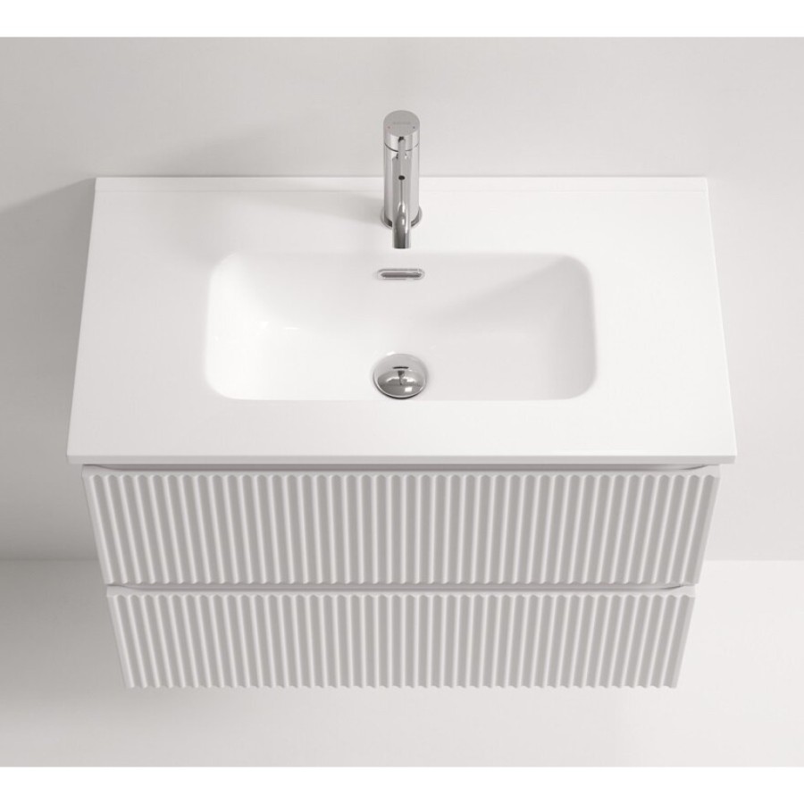Тумба под раковину Sancos Snob R SNR70/39W, 70 см, подвесная, Bianco