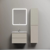 Тумба под раковину Sancos Snob R SNR70CE, 70 см подвесная, Beige Soft