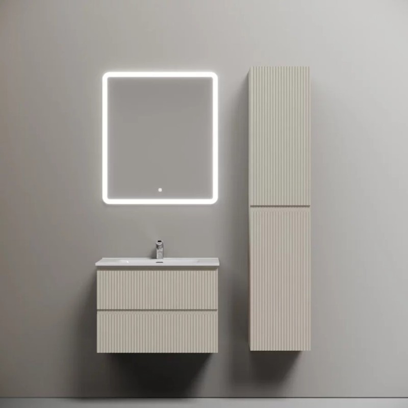 Тумба под раковину Sancos Snob R SNR70CE, 70 см подвесная, Beige Soft