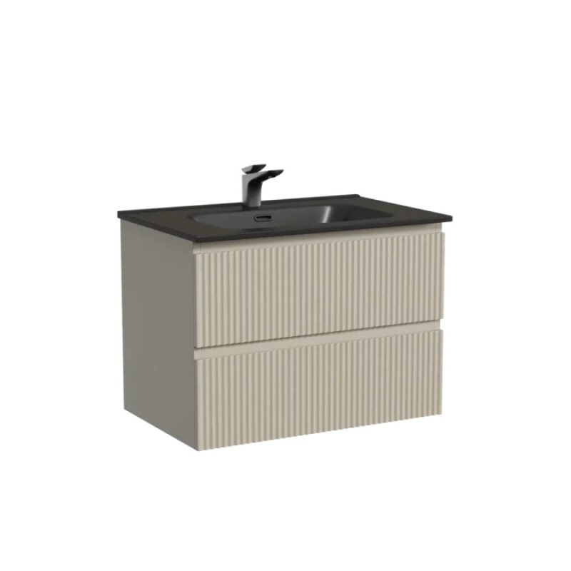 Тумба под раковину Sancos Snob R SNR70CE, 70 см подвесная, Beige Soft