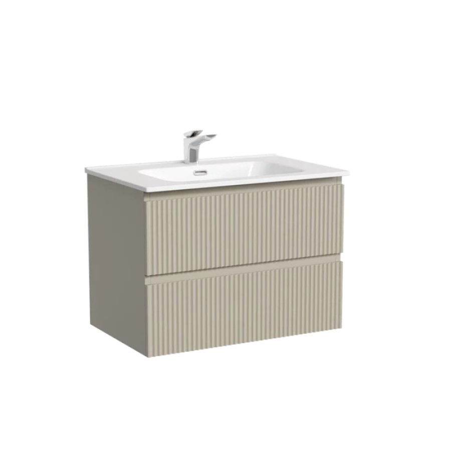 Тумба под раковину Sancos Snob R SNR70CE, 70 см подвесная, Beige Soft