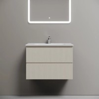 Тумба под раковину Sancos Snob R SNR70CE, 70 см подвесная, Beige Soft