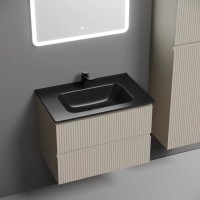 Тумба под раковину Sancos Snob R SNR70CE, 70 см подвесная, Beige Soft