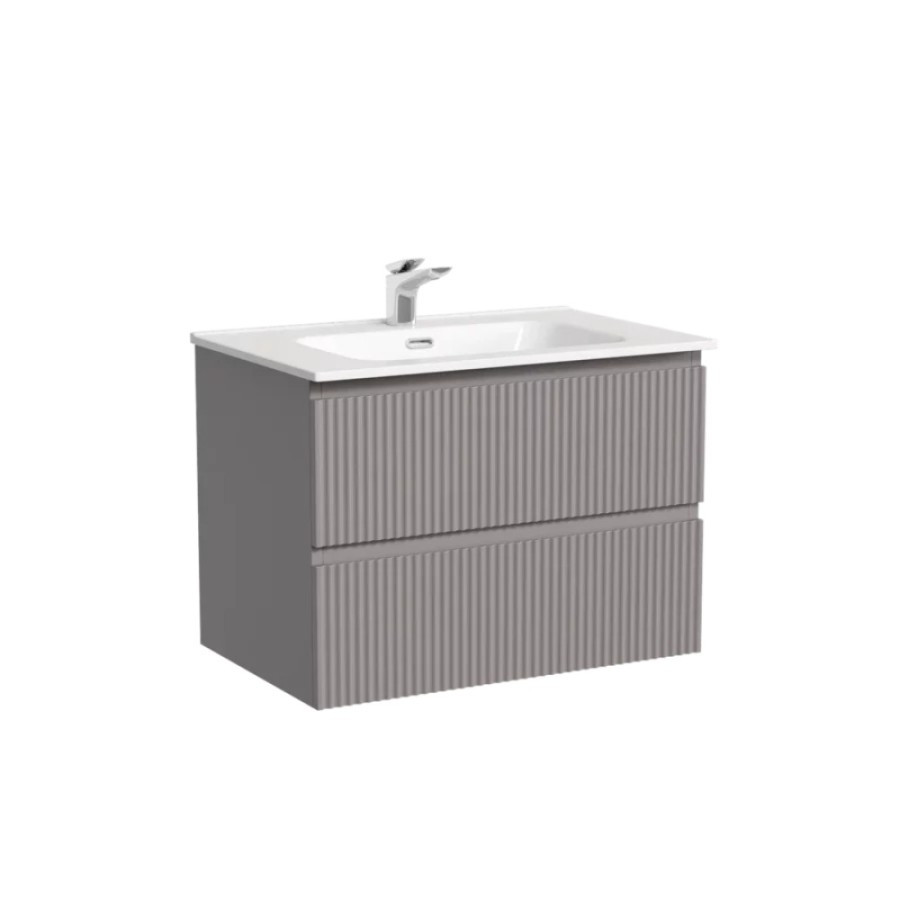 Тумба под раковину Sancos Snob R SNR70SM, 70 см подвесная, Doha Soft
