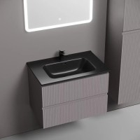 Тумба под раковину Sancos Snob R SNR70SM, 70 см подвесная, Doha Soft