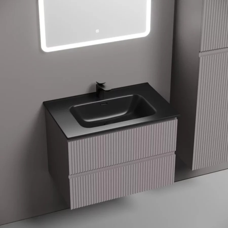 Тумба под раковину Sancos Snob R SNR70SM, 70 см подвесная, Doha Soft