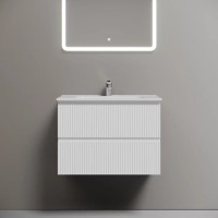 Тумба под раковину Sancos Snob R SNR70W, 70 см подвесная, Bianco