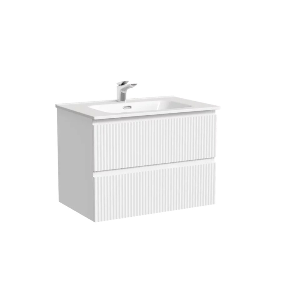 Тумба под раковину Sancos Snob R SNR70W, 70 см подвесная, Bianco