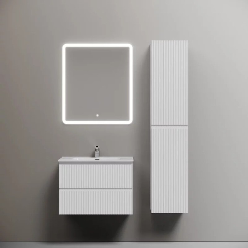 Тумба под раковину Sancos Snob R SNR70W, 70 см подвесная, Bianco