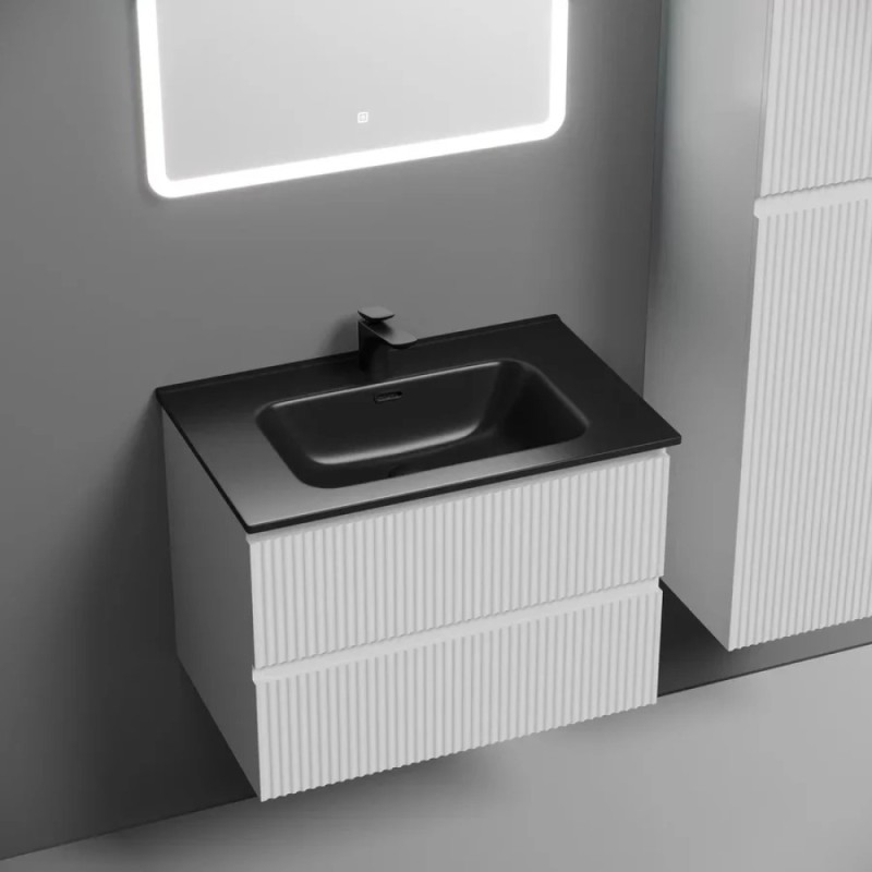Тумба под раковину Sancos Snob R SNR70W, 70 см подвесная, Bianco