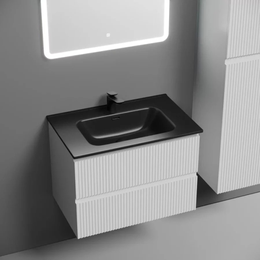 Тумба под раковину Sancos Snob R SNR70W, 70 см подвесная, Bianco