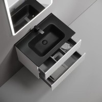 Тумба под раковину Sancos Snob R SNR70W, 70 см подвесная, Bianco