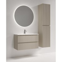 Тумба под раковину Sancos Snob R SNR80/39CE, 80 см, подвесная, Beige Soft