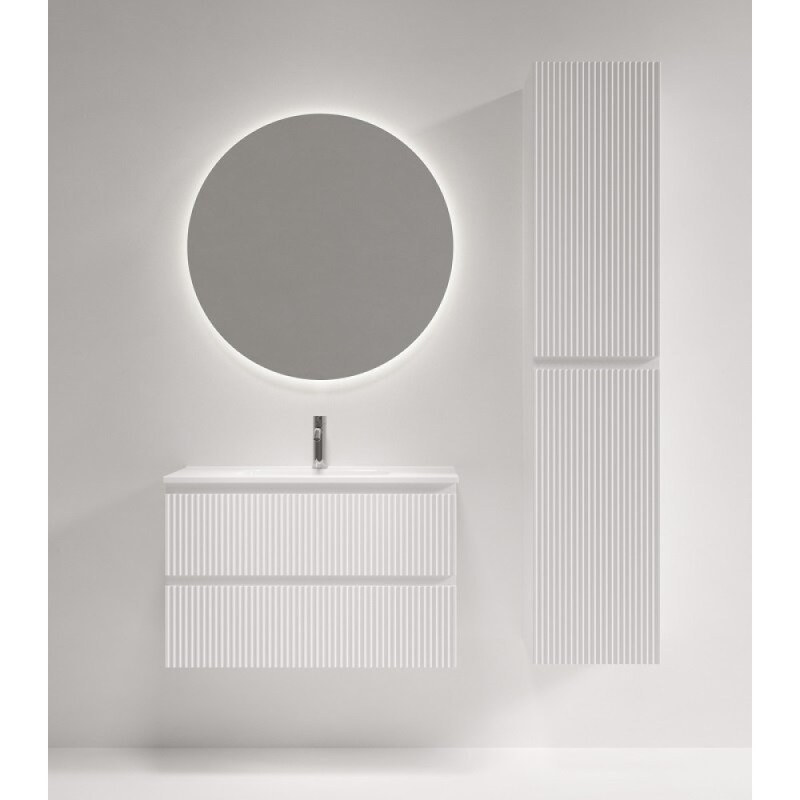 Тумба под раковину Sancos Snob R SNR80/39W, 80 см, подвесная, Bianco