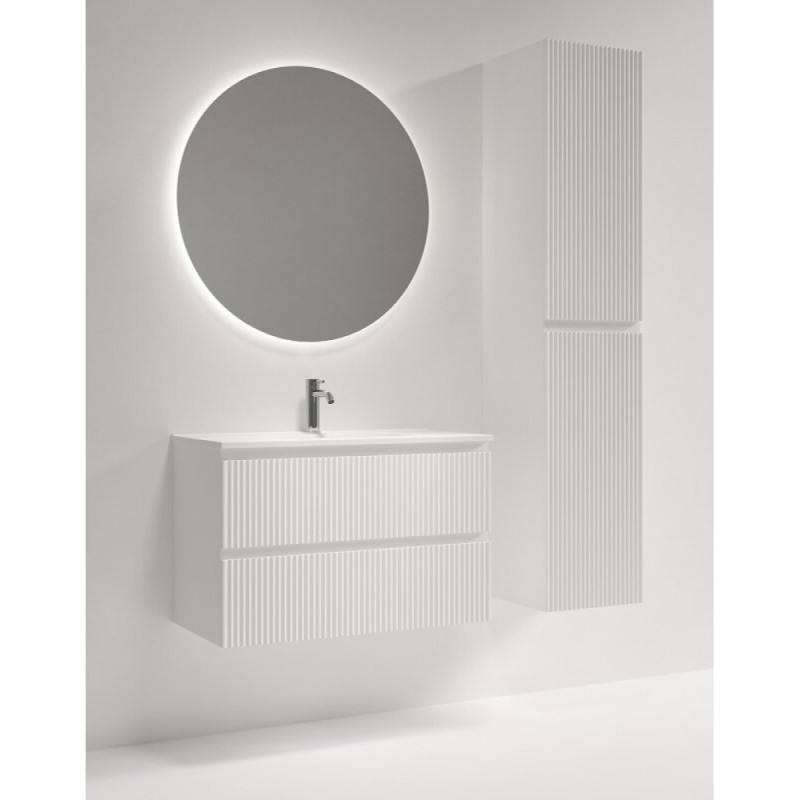 Тумба под раковину Sancos Snob R SNR80/39W, 80 см, подвесная, Bianco