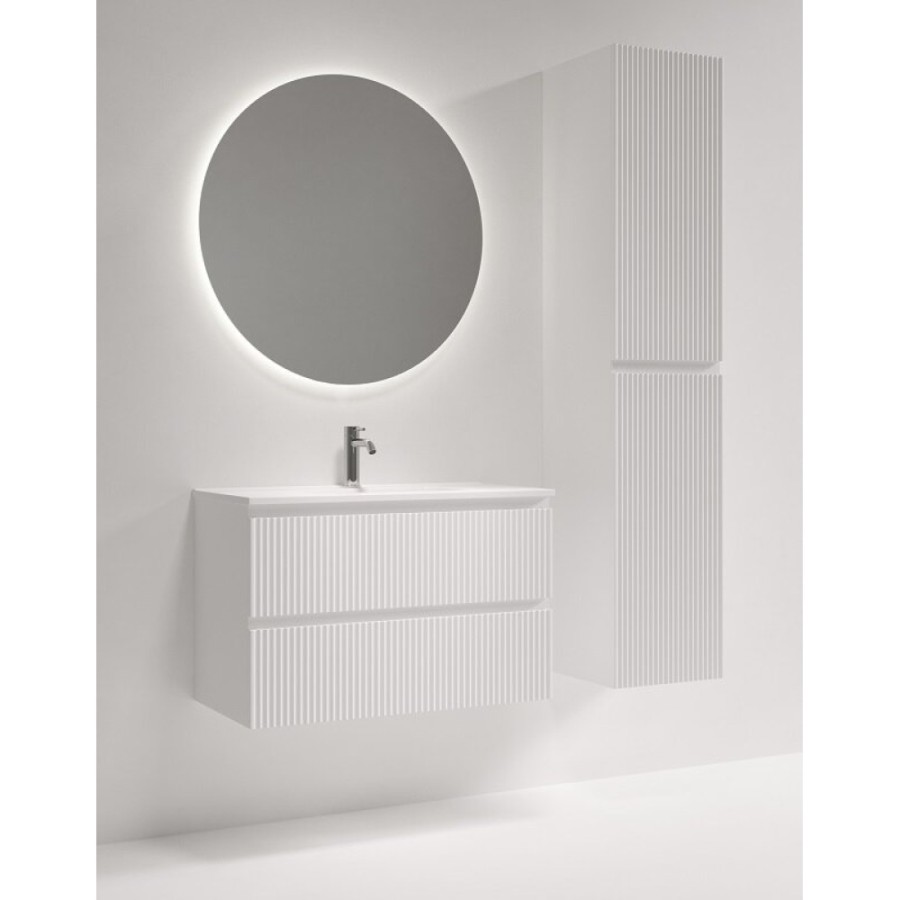 Тумба под раковину Sancos Snob R SNR80/39W, 80 см, подвесная, Bianco