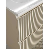 Тумба под раковину Sancos Snob R 80 см подвесная, Beige Soft, SNR80CE