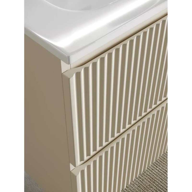 Тумба под раковину Sancos Snob R 80 см подвесная, Beige Soft, SNR80CE