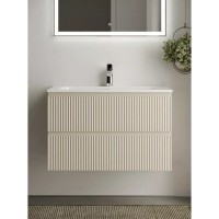Тумба под раковину Sancos Snob R 80 см подвесная, Beige Soft, SNR80CE