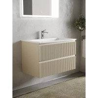 Тумба под раковину Sancos Snob R 80 см подвесная, Beige Soft, SNR80CE