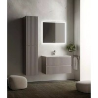 Тумба под раковину Sancos Snob R 80 см подвесная, Doha Soft, SNR80SM